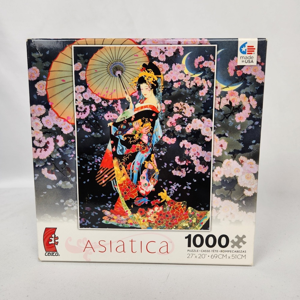 New Sealed Ceaco Travel Series 1 Asiatica by Haruyo Morita 1000‎ Pc Puzzle